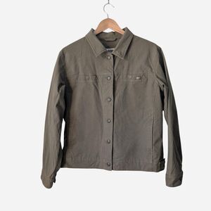 Sorel Women's Cotton Canvas Work Wear Jacket Dark Taupe Size L